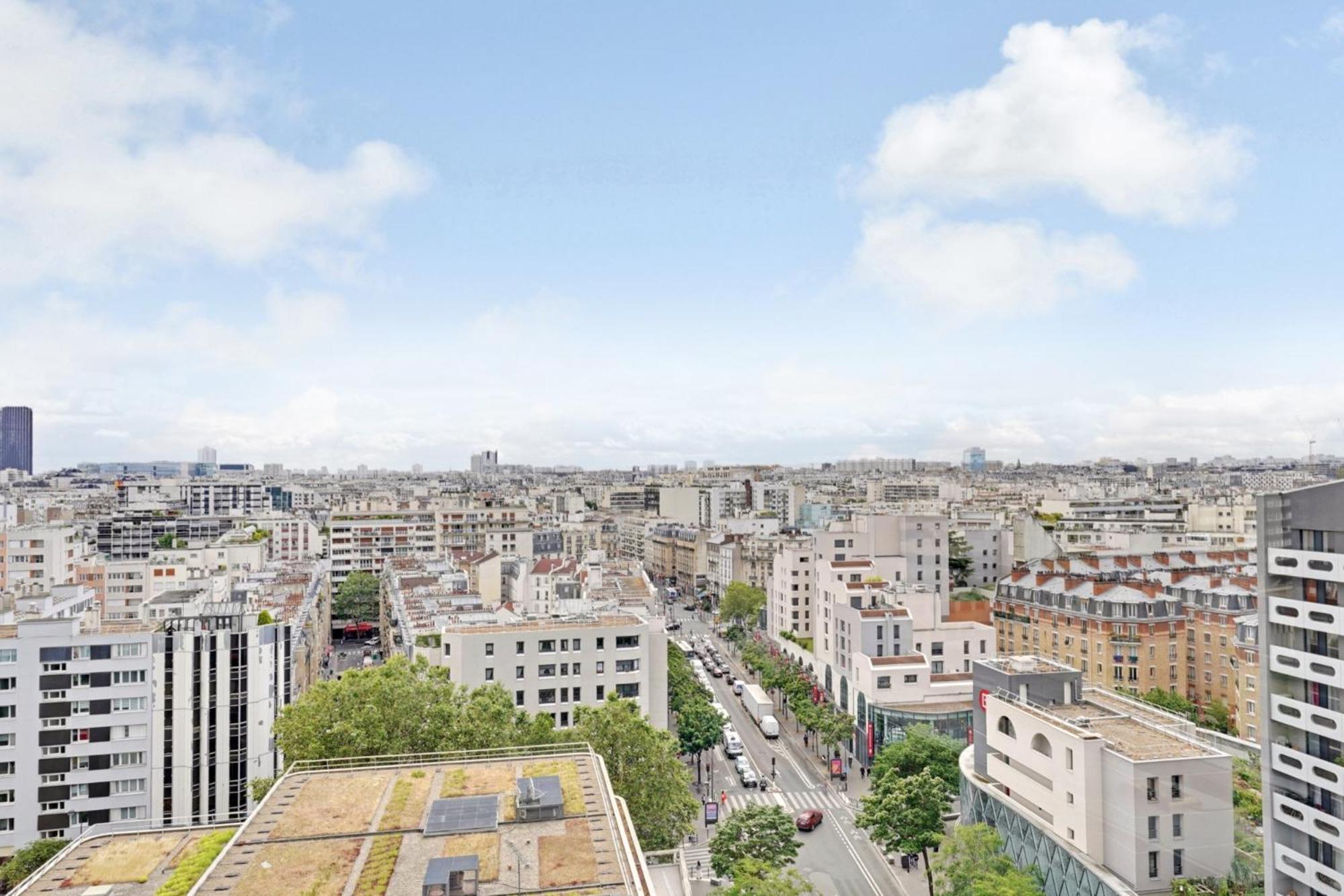 Seine & Eiffel 100m2 Avec Vue Panoramique Parking Appartement Parijs
